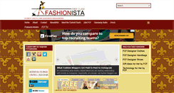 Desktop Screenshot of firstclassfashionista.com