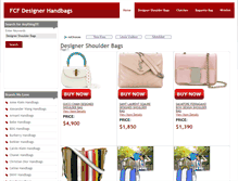 Tablet Screenshot of designerhandbags.firstclassfashionista.com